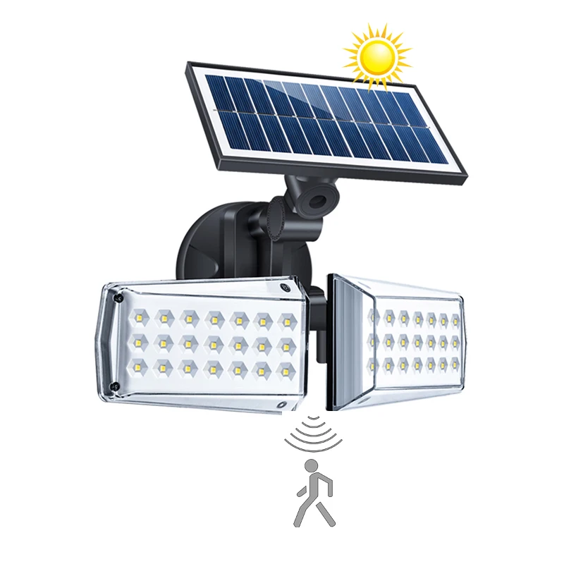 China Waterproof Garden Led Outdoor Solar Street Light Price List Gate Solar Motion Sensor Light Solar Flood Light