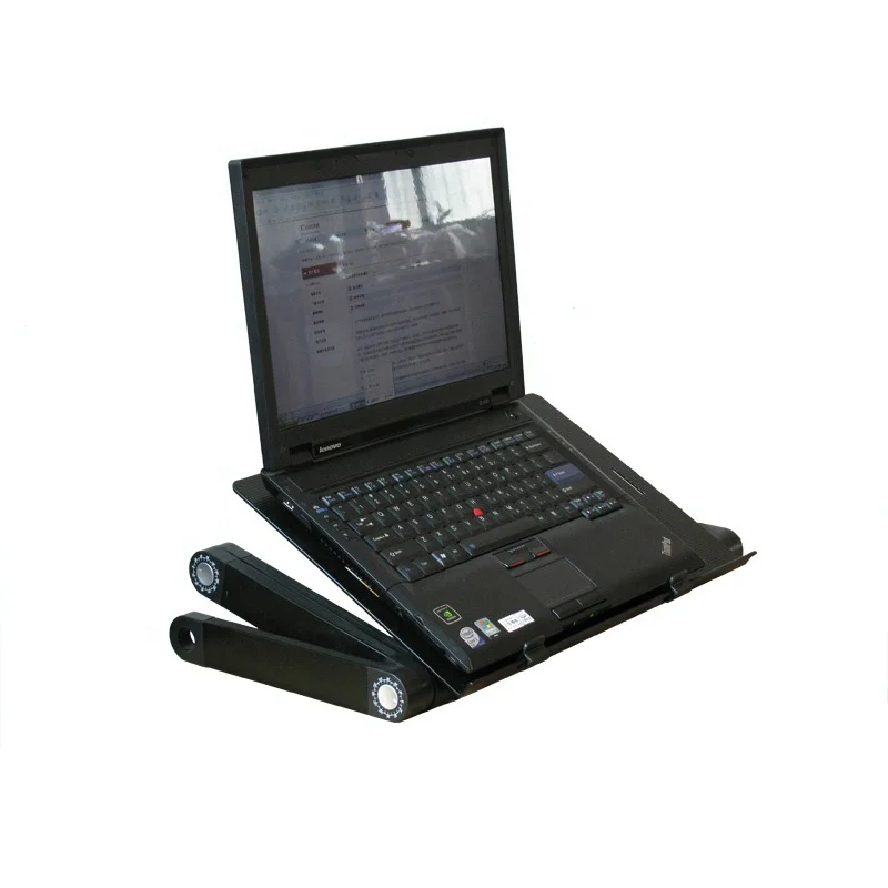 Популярная Складная Настольная подставка под ноутбук на заказ с usb-вентилятором и ковриком для мыши