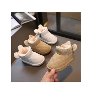 New Design Children's Baby Cotton Shoes Wholesale Fashion Snow Boots for Toddler Boys and Girls Warm Casual Kids Winter Shoes