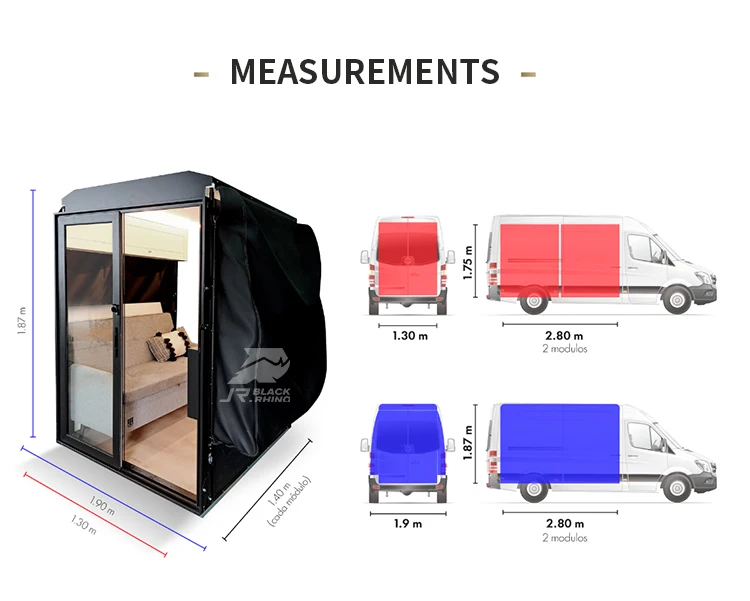 Luxury Camper Van Sprinter Motorhome Rvs Campers Module Conversion Kit ...