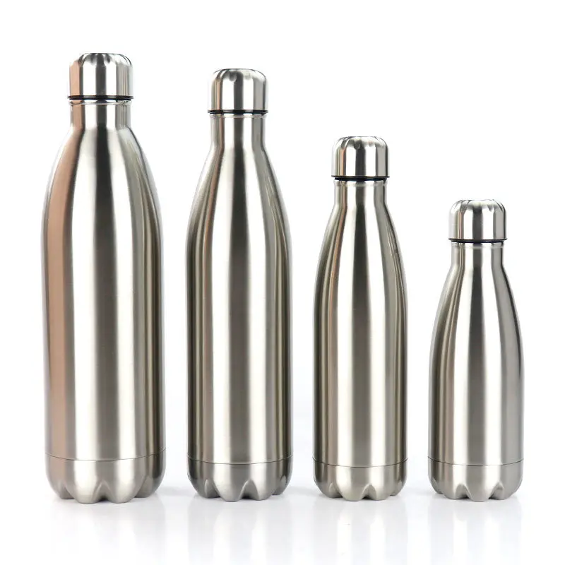 Stainless Steel Temperature Water Bottle Thermos, Double Wall