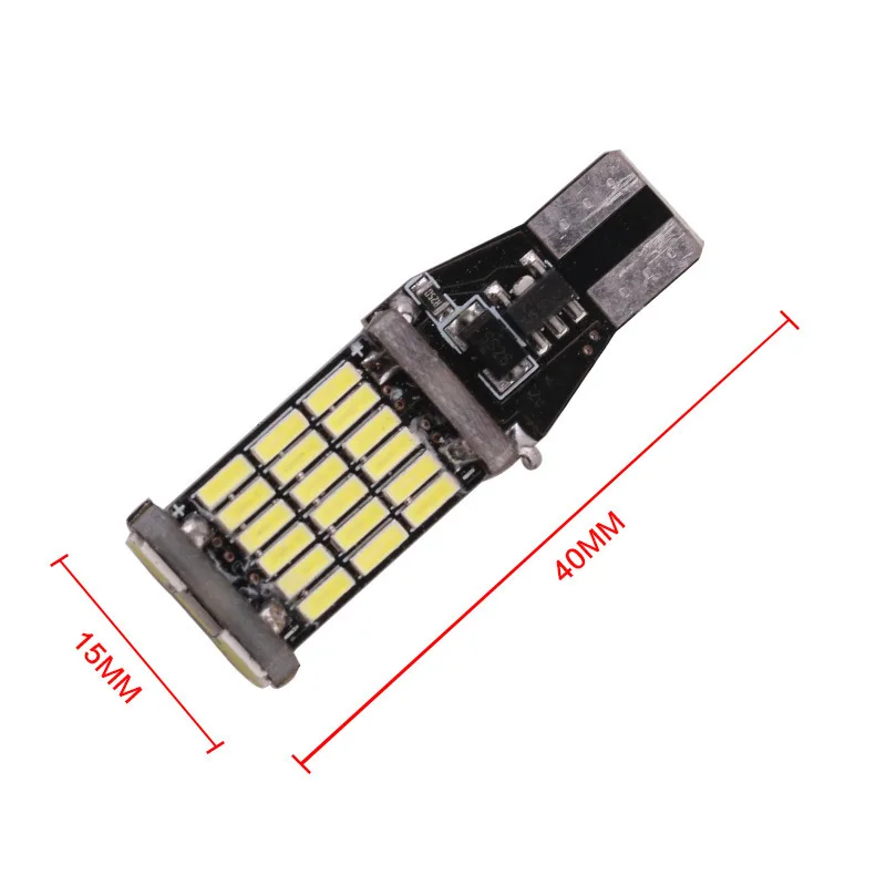Ampoule LED T15 Canbus pour voitures, 4014 45 Smd, décodage MF ite