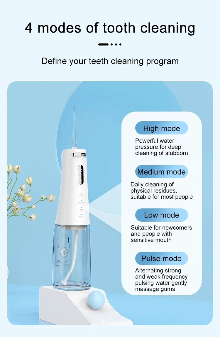 2023\2024 Nicefeel Professional Rechargeable Travel Dental Flosser ...
