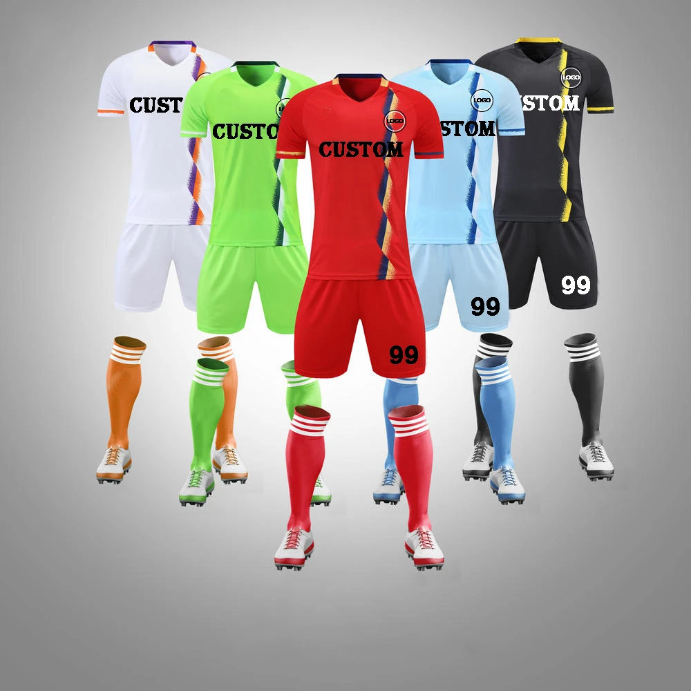 Men's Football Uniform Set Customized Football Uniform Set Football