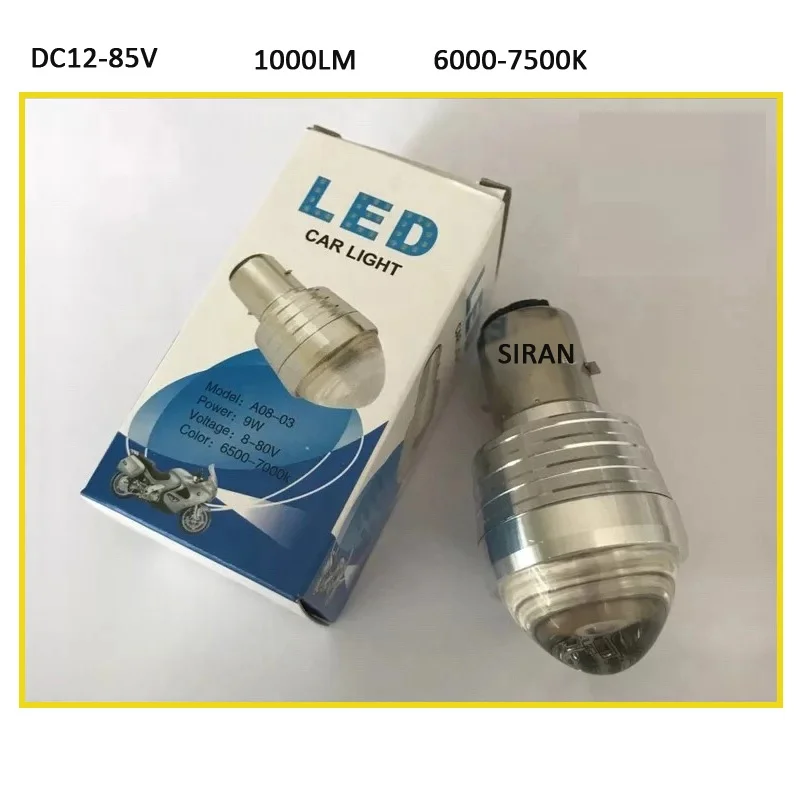 
Bombillo Farola светодиодная Лупа BA20D вспышка Электрический мотоцикл светодиодный красный 