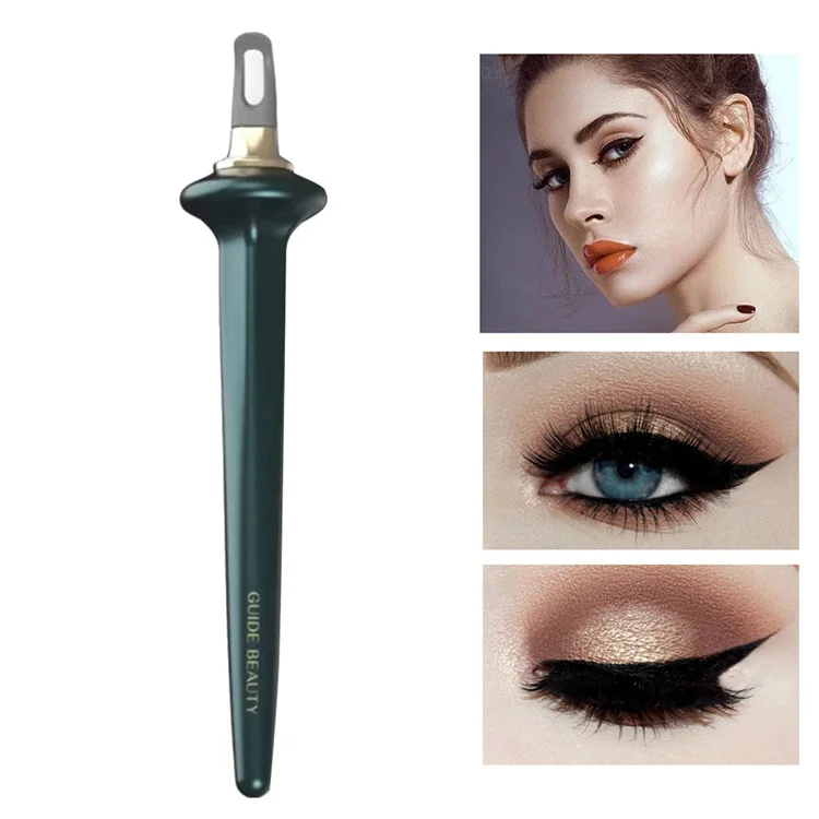 New Eyeliner Guide Tools Easy Noskip Eyeliner Gel Reusable Silicone Eyeliner Brush For Shaky