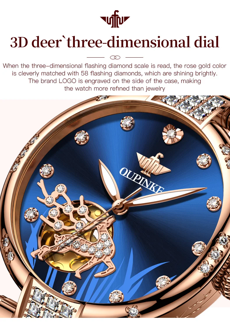 OUPINKE Women Wrist Watch | GoldYSofT Sale Online