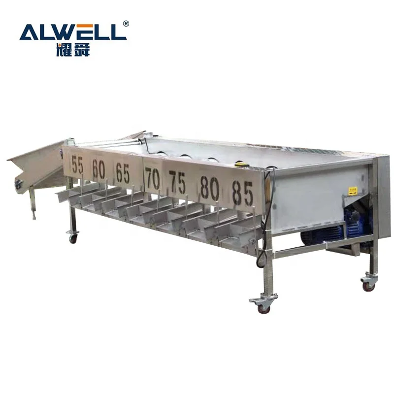 
 Автоматическая сортировочная машина для фруктов, апельсинового ореха, сортировочная машина для размеров фруктов  