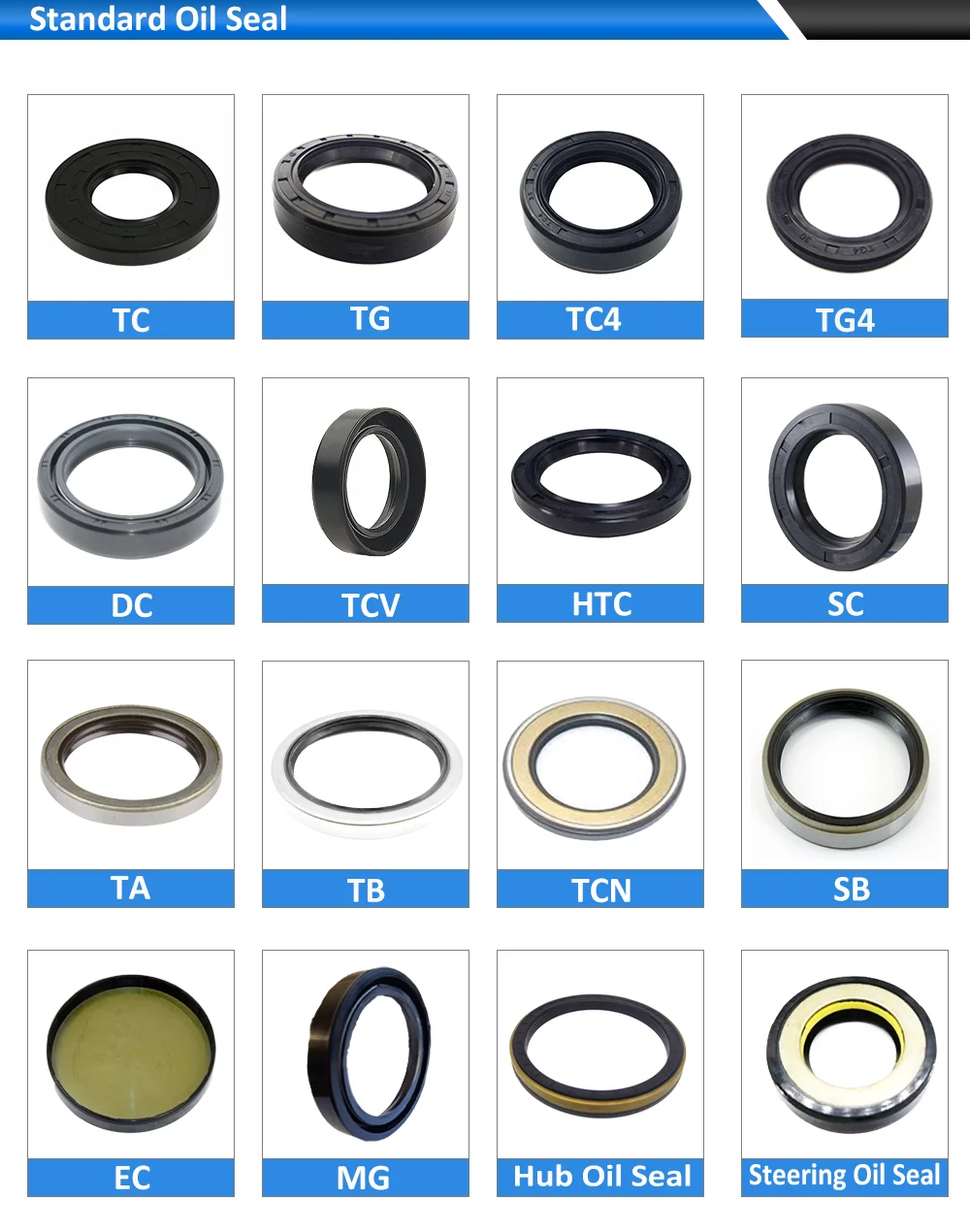 Crankshaft Real Oil Seal Gearbox Ptfe Oil Seal For Extruder Engine 