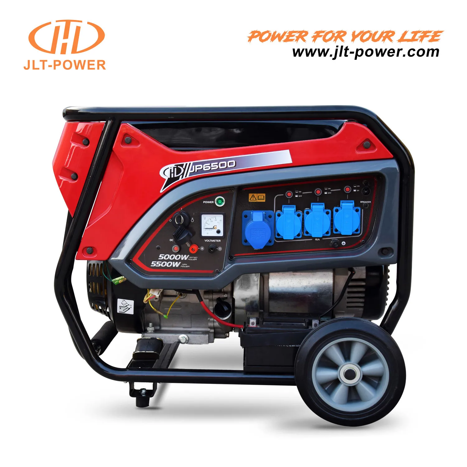 ガソリンエンジン発電機 2500w 2.5kw 3kw 5kw ポータブルバイソン型 