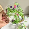 Embalaje de algodón perlado verde-400ml