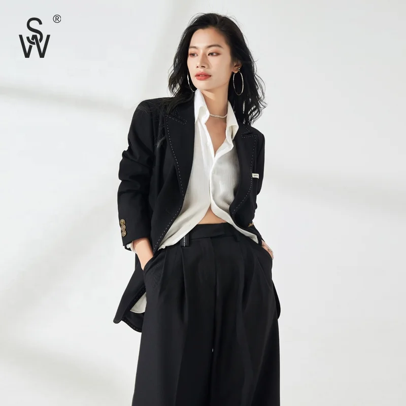 Shop Our Plus Size Black Blazer Collection Oversize Fashion Coats