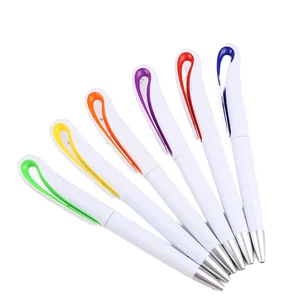 Korean Creative Sports-Style Rotary Advertising Pen New Business Ballpoint Office Learning Plastic Gift Wholesale