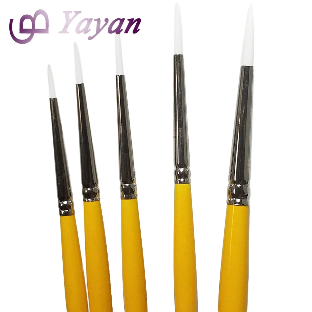 Loew Korea Nylon Cornell 6pcs Face And Body Painting Brushes Set Buy Face Paint Brush Set,Loew