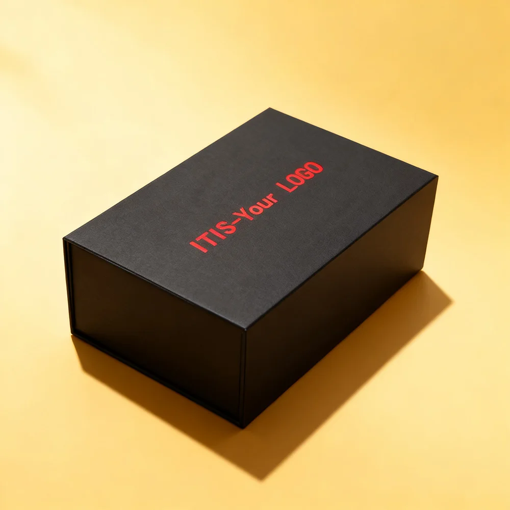 Luxury Hat Packaging Box | Custom Greaseproof Paper Magnetic Folding | New Arrival Headwear Box with Special Offer