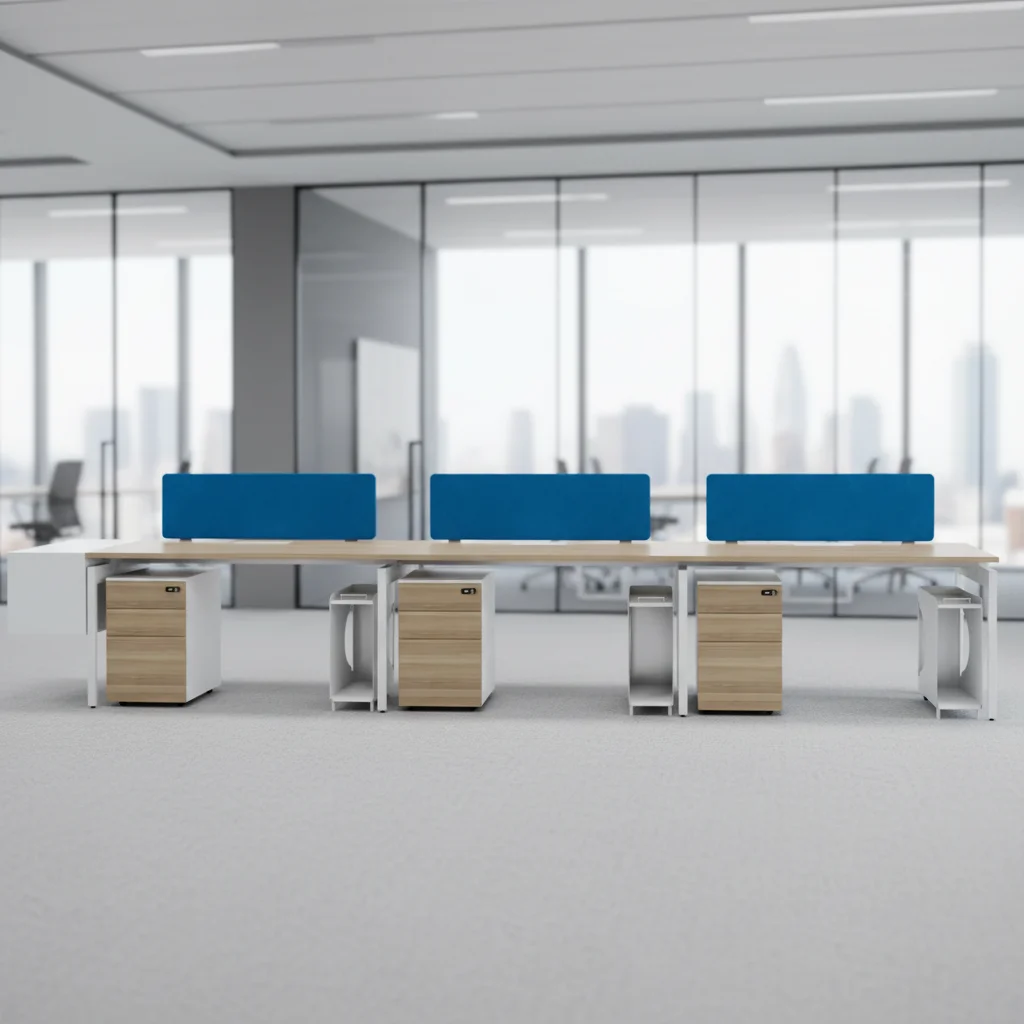 Large Capacity Wood Frame Standing Desk Professional Setup Ergonomic Features Multi-functional Eco-Friendly Office Desks Office 3
