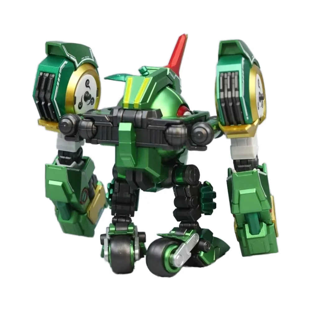 Toy Transforming Robot Building Block Set Destroy Warrior Mech Model Bricks Collectible Mythical Gift for Kids