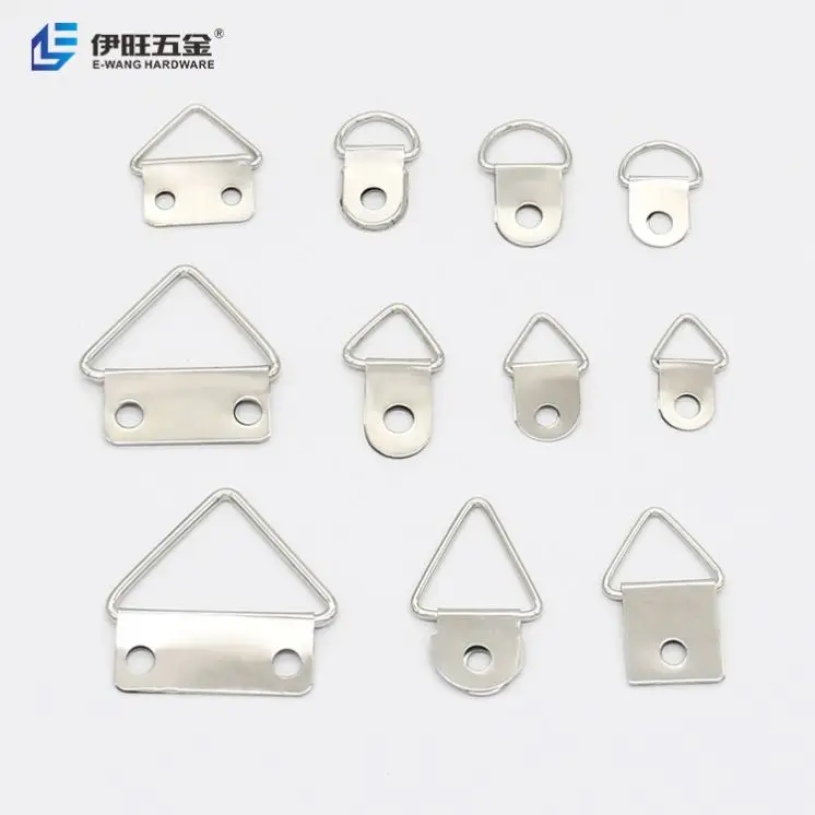 YIWANG Triangle and D Shape Hooks Accessories Photo Frame Wall Concealed Hooks