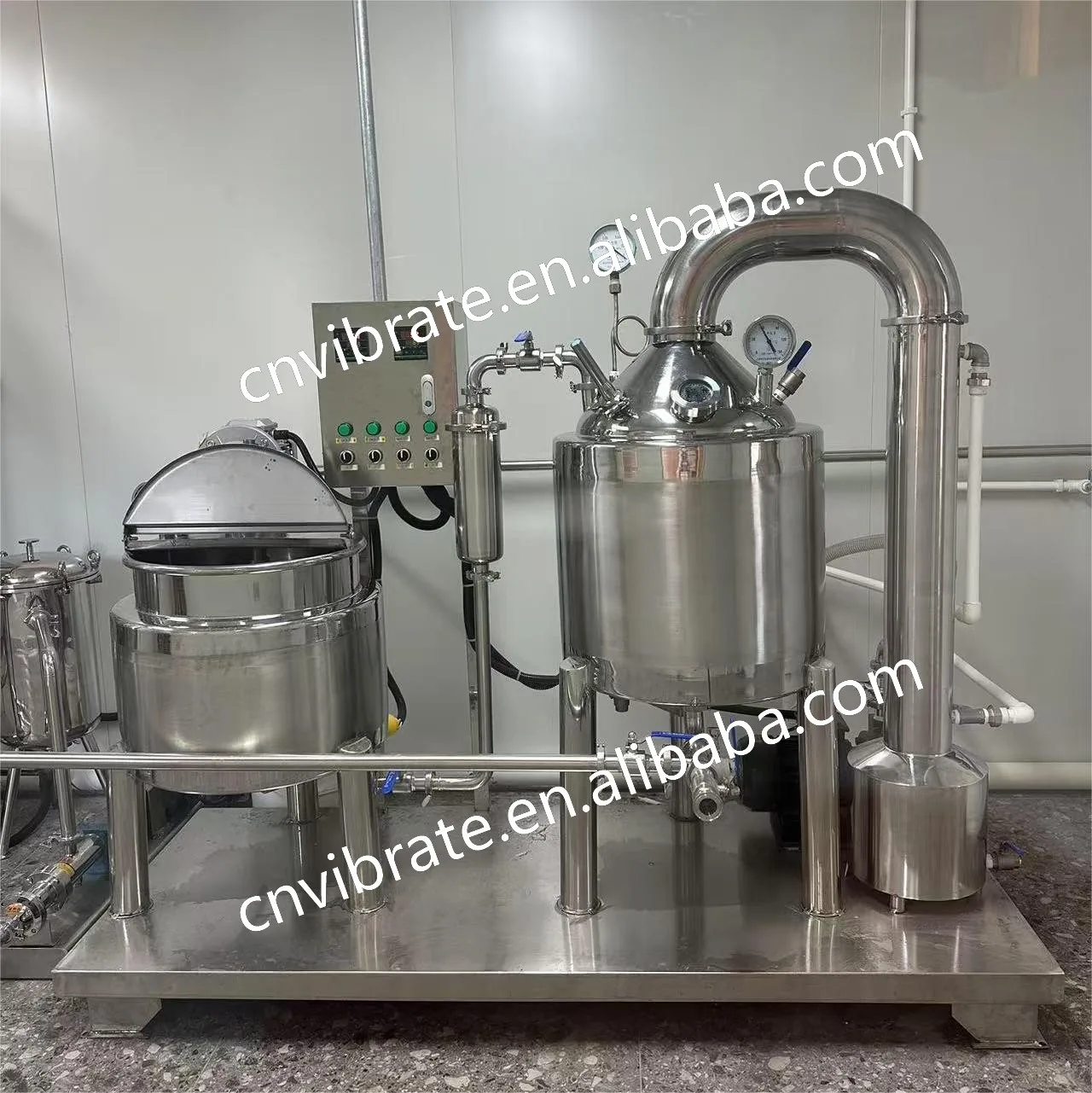 Production Extractor VBJX Automatic Honey Vacuum Concentrator Extractor Extraction Machine ...