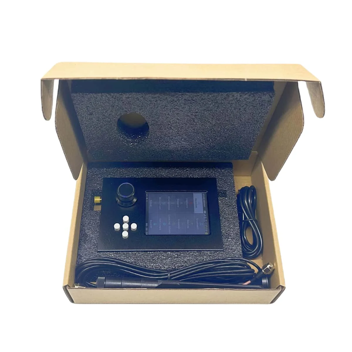 受信機 HackRF One & PortaPack H2 Amazon.com: Portapack H2 Software Defined Radio Kit with Antennas