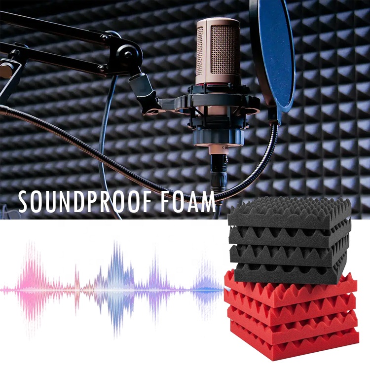 Полиуретановая губка Антистатическая губка под заказ акустическая пена для защитной упаковки Индивидуальный размер и цвет