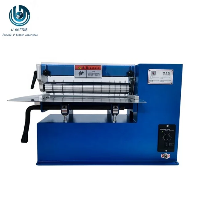 High Speed Leather Strip Cutter Machine Small Used with Width 0-12cm