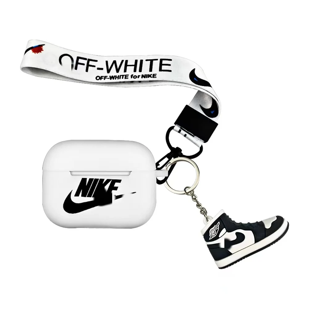 Black, Apple Airpods Pro) Off White Nike Airpods Case Airpods 1