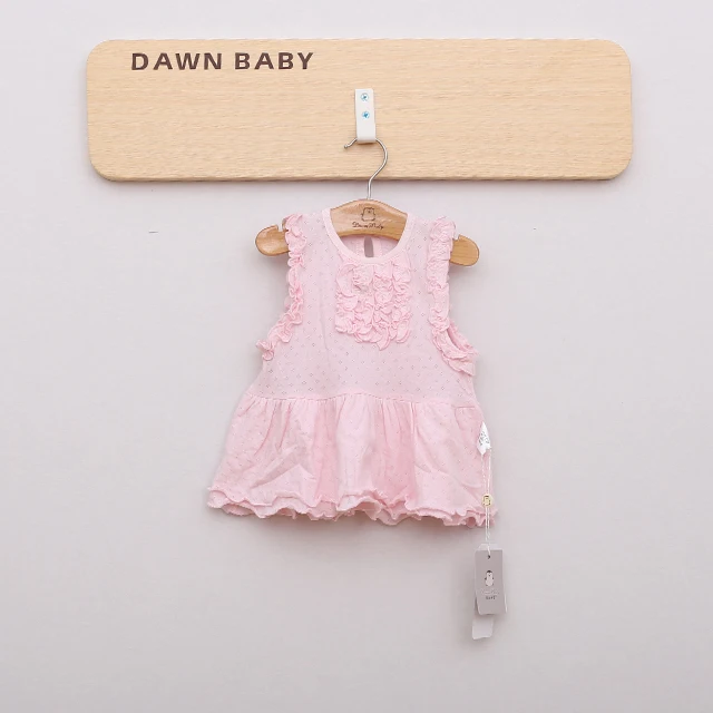 100% хлопок дышащий довольно лепесток рукав двухслойные летние платья для детей