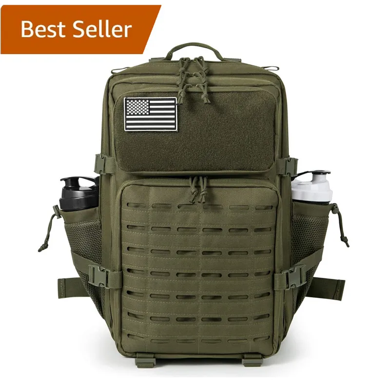 Highland 45L Private-Label-Tactical-Backpack Mochila Tatica Customized 600D Nylon Waterproof Tactical Backpack for Men