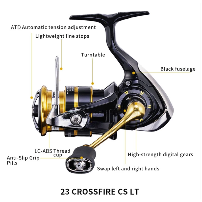daiwa crossfire reels LT US and ease of use. 2023 Original Daiwa Reel Crossfire