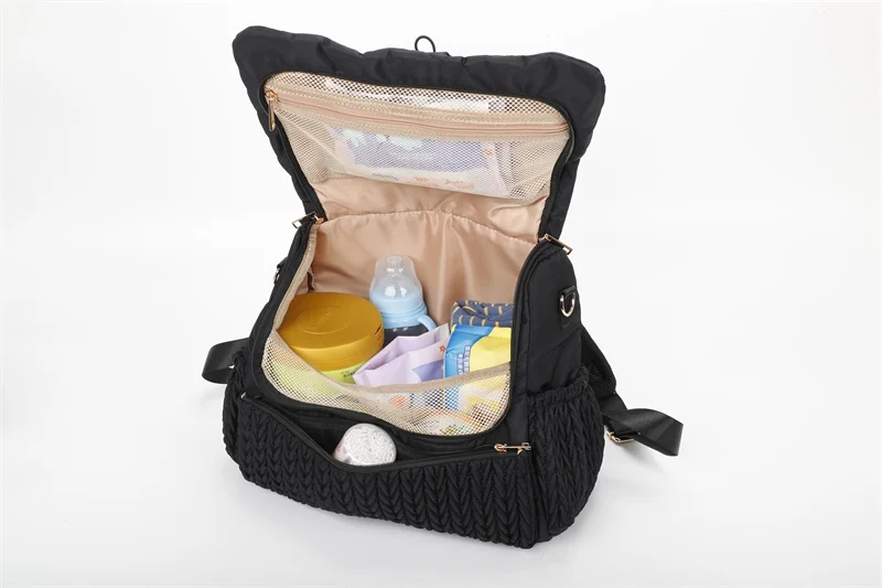 2023 Hot Sell Water Resistant Nylon Baby Bags Multifunctional Fashion