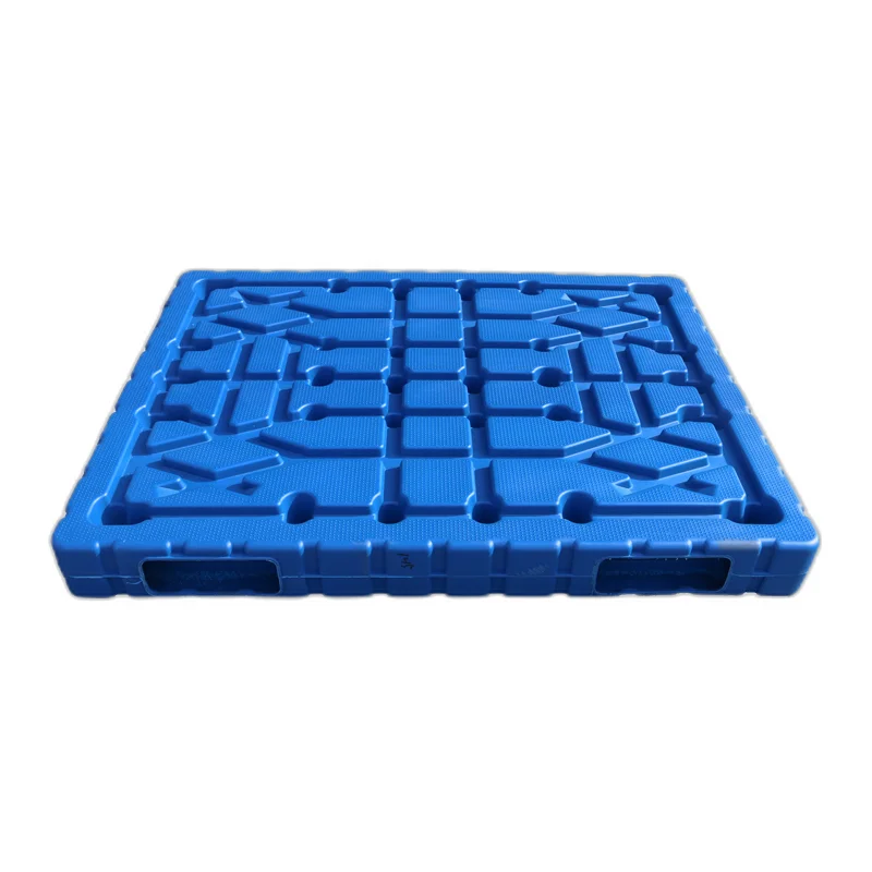 NEXARA Cheap Price 1512 1500*1200*150mm One-piece Blow Molding Euro Plastic Pallet  for Logistic Turnover