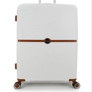 Custom Luxury Large Capacity 20/24/28 Inch Travel Suitcase Waterproof PP Luggage Set