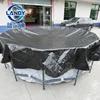 Couverture de piscine hors sol noire en PE