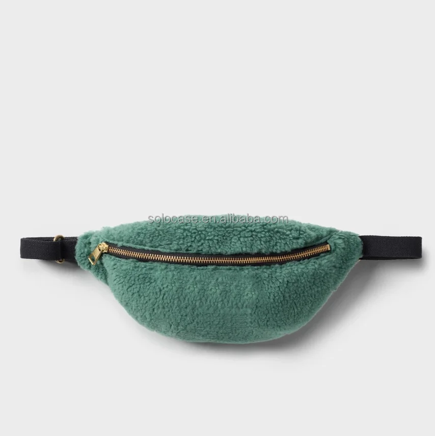 Trendy Plush Waist Bag