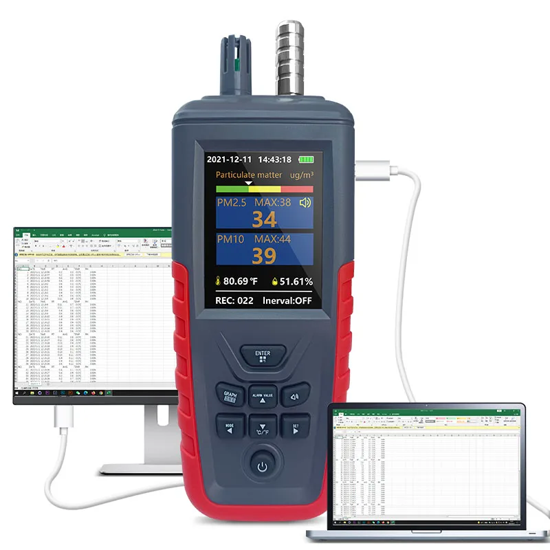 TC-8200 Portable Airborne Particle Counter – Accurate PM2.5
