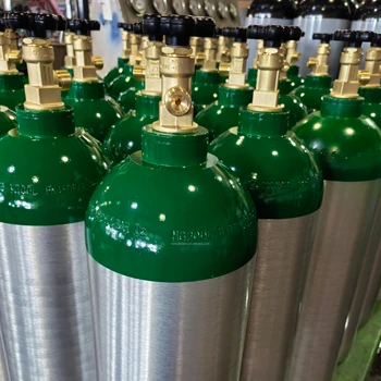 NETC MD/ME Aluminum Oxygen Cylinder Factory Hot Sale Medical Oxygen Cylinder Portable Oxygen Cylinder
