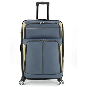 Cheap Luggage Wholesaler Customized Soft Luggage Suitcase Soft Fabric Cases Travel Bags Luggage