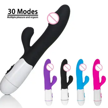 Dildo Vibrator For Woman Vaginal Clit Stimulator Av Rabbit Vibrator Femme G Spot Masturbator Dildo Adult Sex Toys For Women