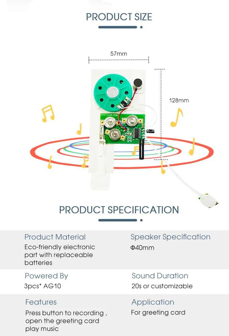 "programmable Sound Module For Plush Toy Customizable Sound Effects ...