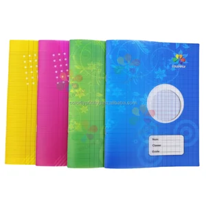 Exercise Books for Schools Stationery Artpaper Cover A5 Size Student Workbook Writing Book in Madagascar Market