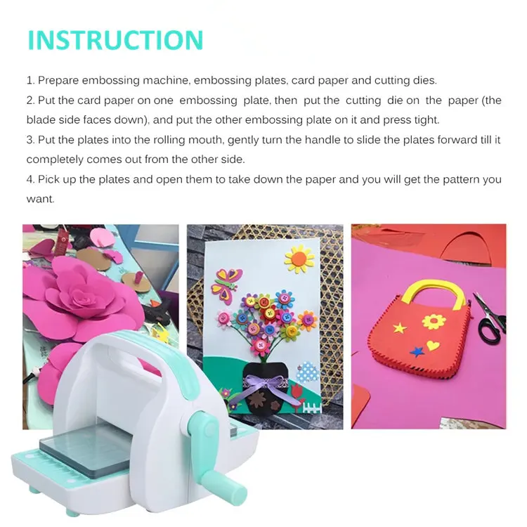 Hot Sale Craft Manual Rotary Machine A5 Paper Die Cutting Machine for DIY
