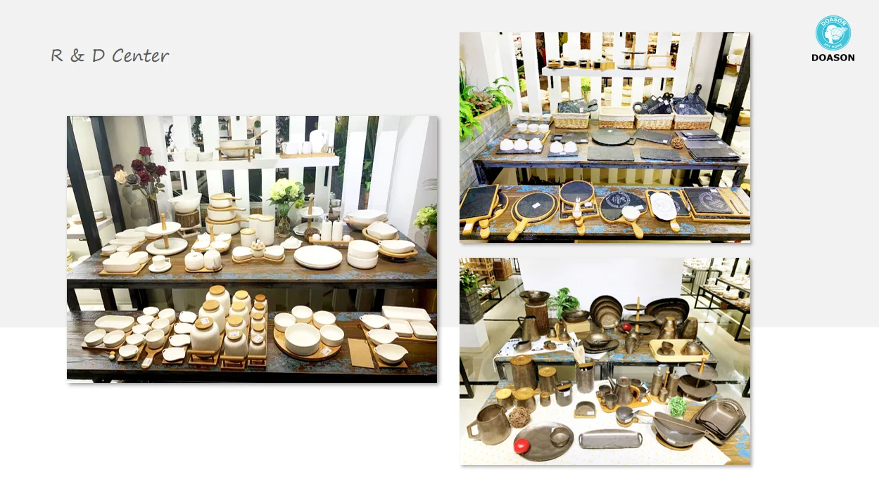 Reaction Glazed Kitchen Cook Oil Ceramic Bottle With Mini Wooden Tray