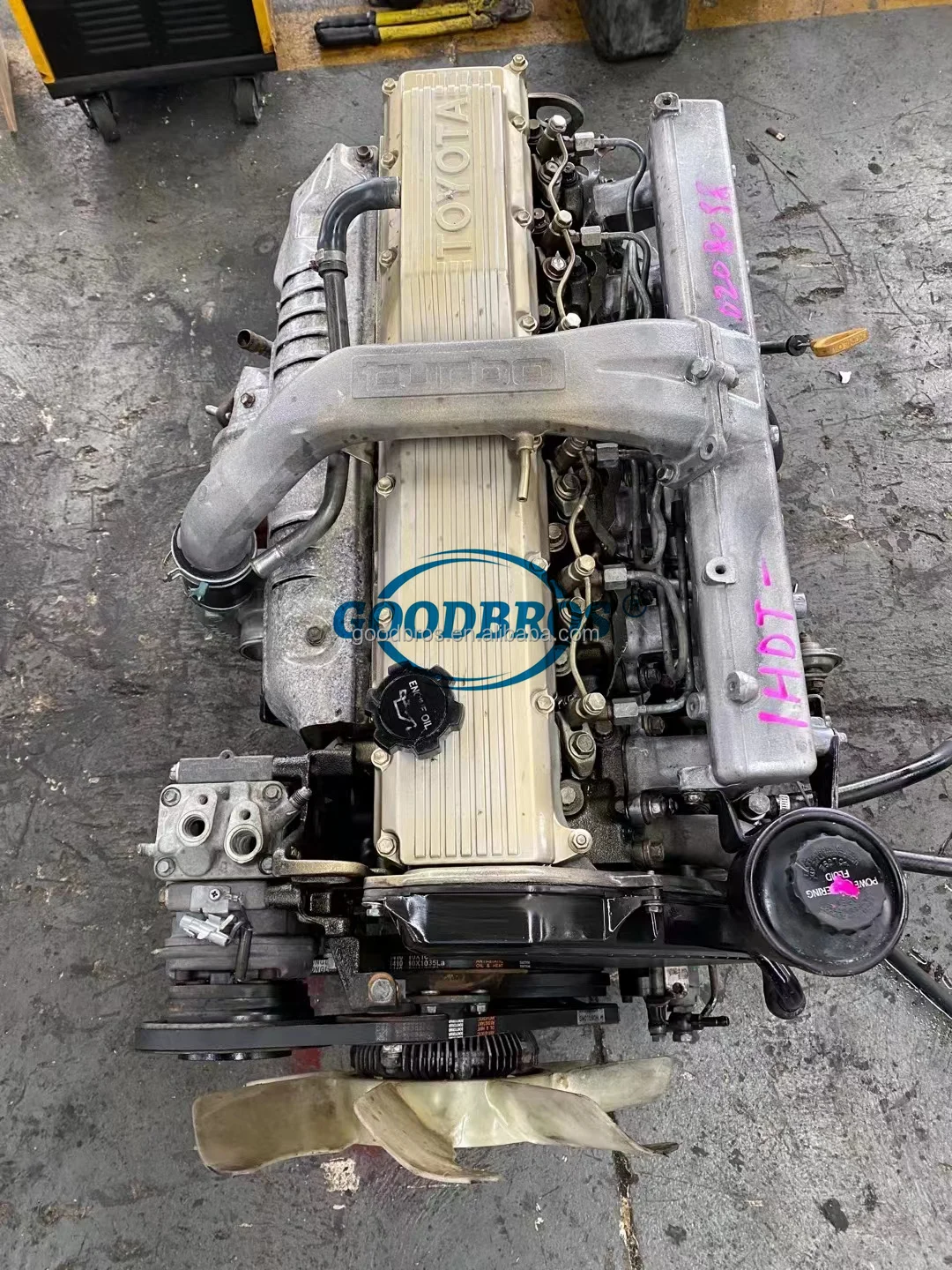 Used 1hdt 1hd-t Diesel Engine For Toyota Land Cruiser 4.2l - Buy Used ...