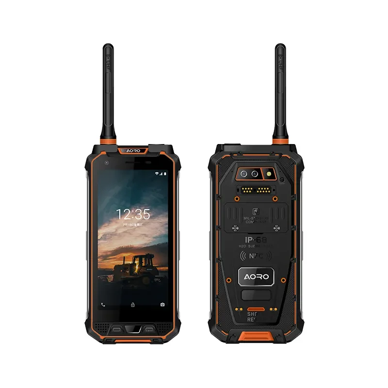 Dual Sim Touch Screen Wifi Gsm Atex Vhf Digital Radio Phone Two Way Dmr Talki Walki Telefones