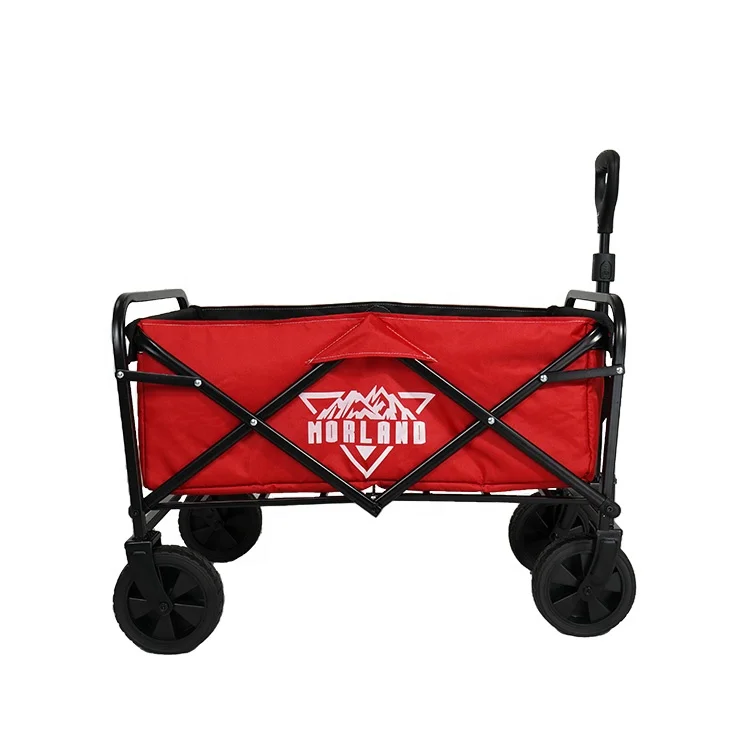 Tmfw004 Hand Pull Camping Garden Trolley Mini Folding Outdoor Cart