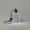 Rectángulo transparente con LED