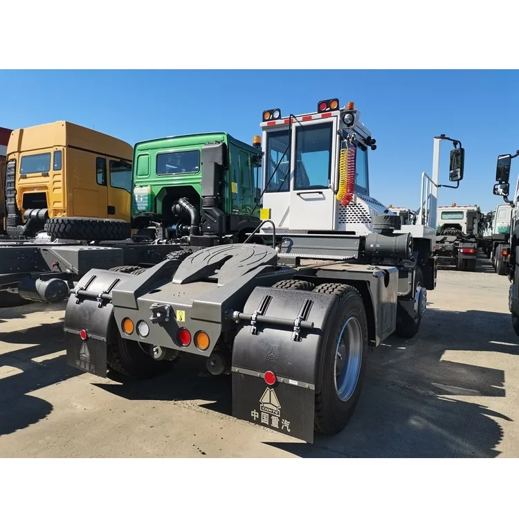 SINOTRUK HOVA 4X2 266HP TERMINAL TRACTOR TRUCK WITH ALISSION 3500 TRANSMISSION