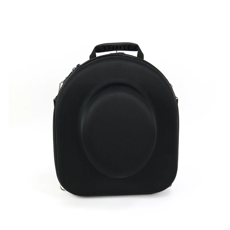 Wholesale Custom Logo Portable Plastic Hat Case Waterproof Carrying Cowboy Hat Travel EVA Hat Case