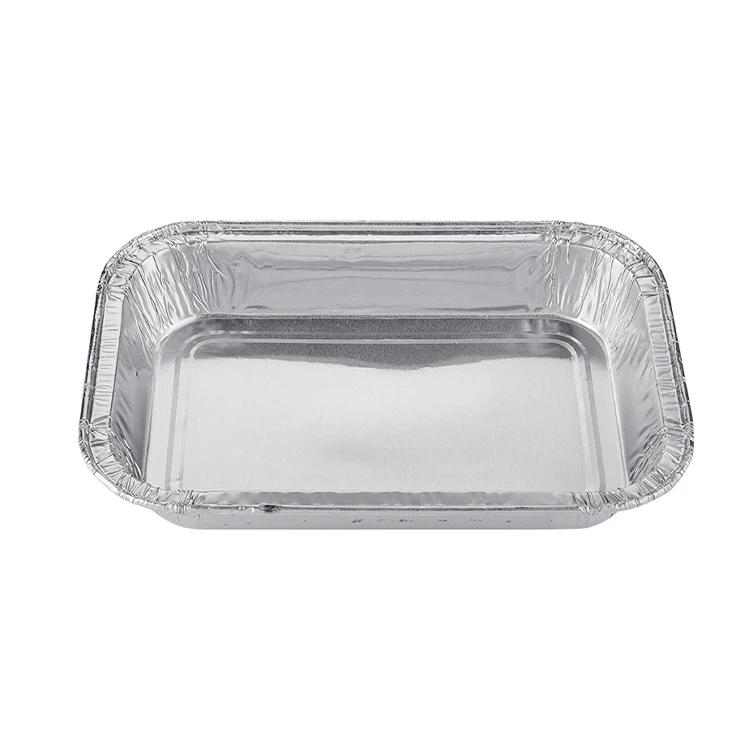 TIA CB10 Vente en gros Vente chaude Récipient étanche hermétique pour le stockage des aliments Petit récipient carré en feuille d’aluminium